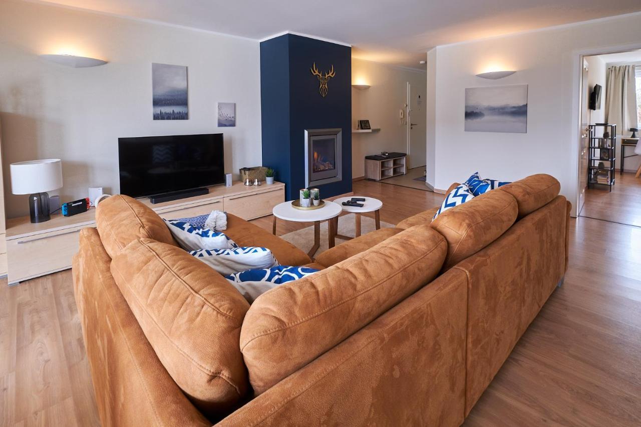 Fleesentraum Seeadler Grand Maisonette - Fuer Golfer Und Familien - Sauna Kamin Balkon Nintendo - Hunde Willkommen! Göhren-Lebbin Eksteriør billede